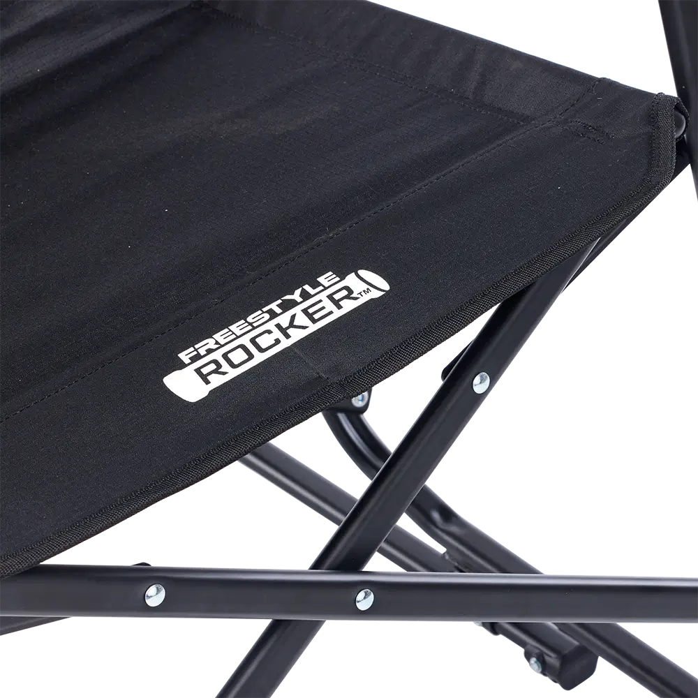 Premium All-Weather Freestyle Rocker Elite - Camp Rocker Chair for Fishing & Beach Trips Detail