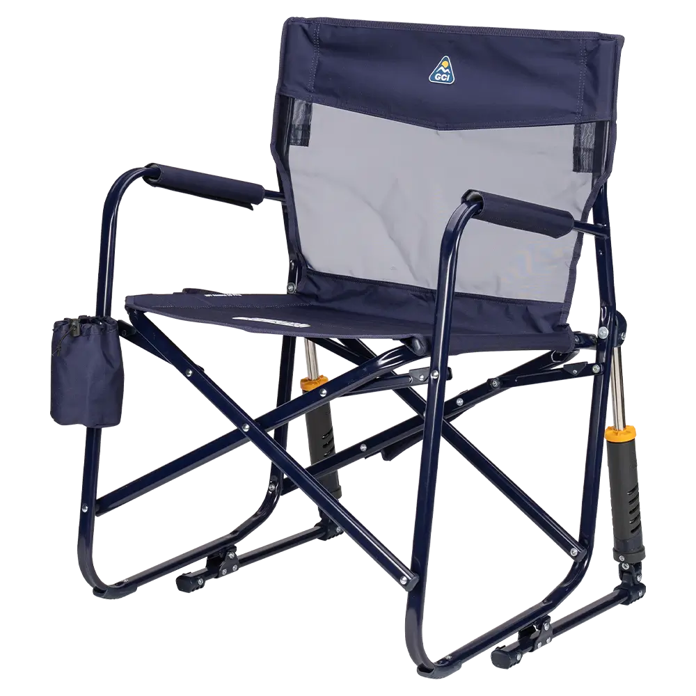Premium All-Weather Freestyle Rocker Elite - Camp Rocker Chair for Fishing & Beach Trips Detail