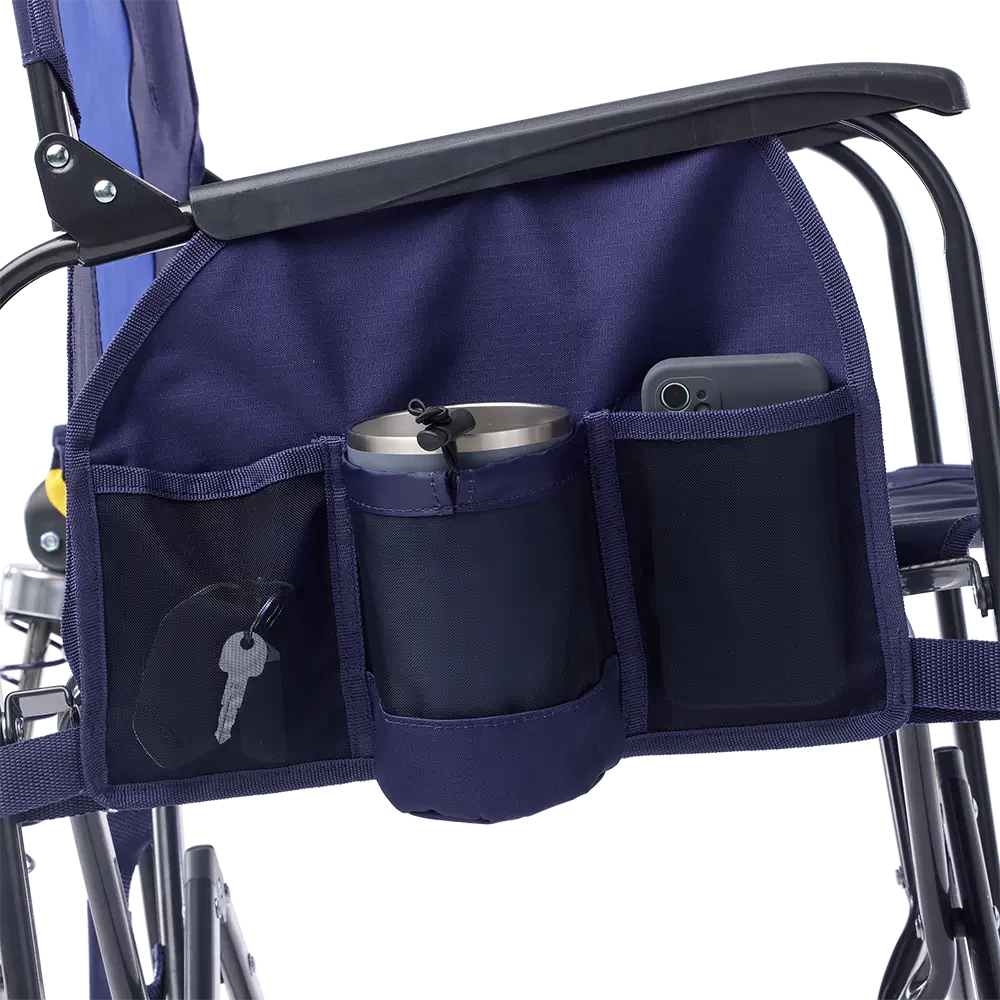 Foldable Adjustable Rocker - Rocker Chair for Camping & Lawns Detail