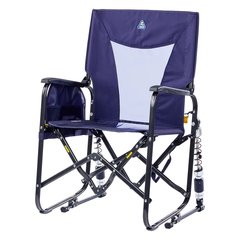 Foldable Adjustable Rocker - Rocker Chair for Camping & Lawns Detail