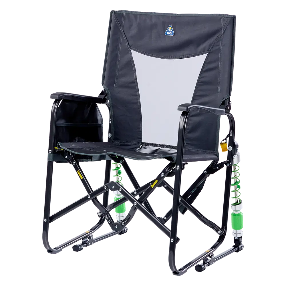 Foldable Adjustable Rocker - Rocker Chair for Camping & Lawns Detail