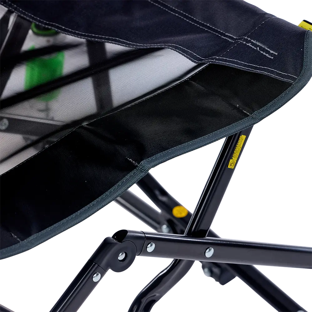 Foldable Adjustable Rocker - Rocker Chair for Camping & Lawns Detail