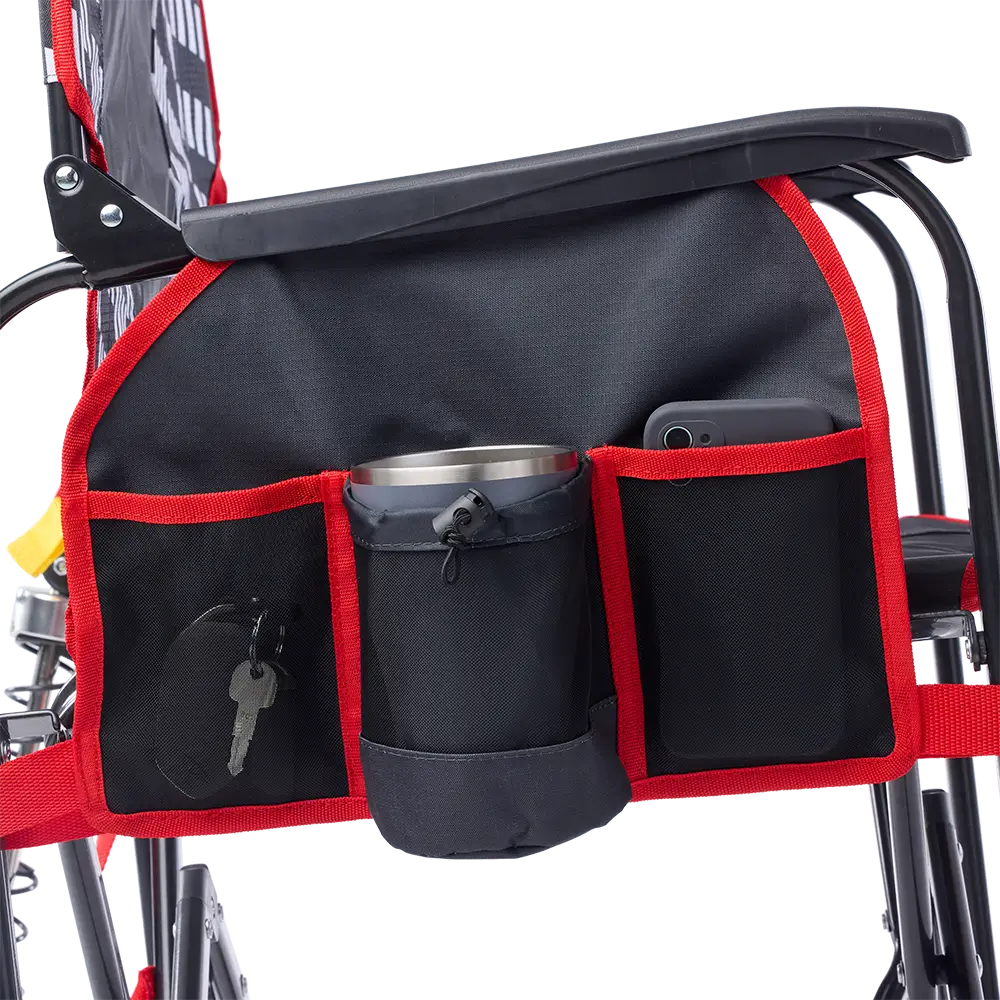 Foldable Adjustable Rocker - Rocker Chair for Camping & Lawns Detail