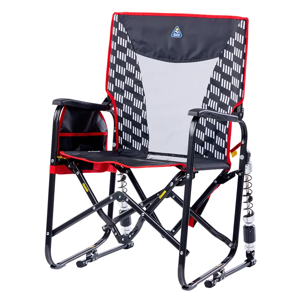 Foldable Adjustable Rocker - Rocker Chair for Camping & Lawns Detail