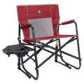 Ultra-Comfortable Freestyle Rocker XL with Side Table - Rocker Chair for Camping & Lawns - Cinnamon