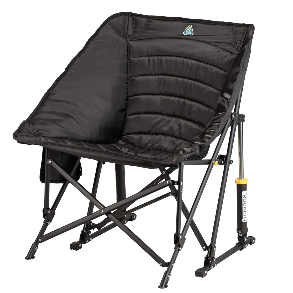 Premium All-Weather Puff Rocker - Outdoor Rocking Chairs with Dynamic Comfort Edge Detail