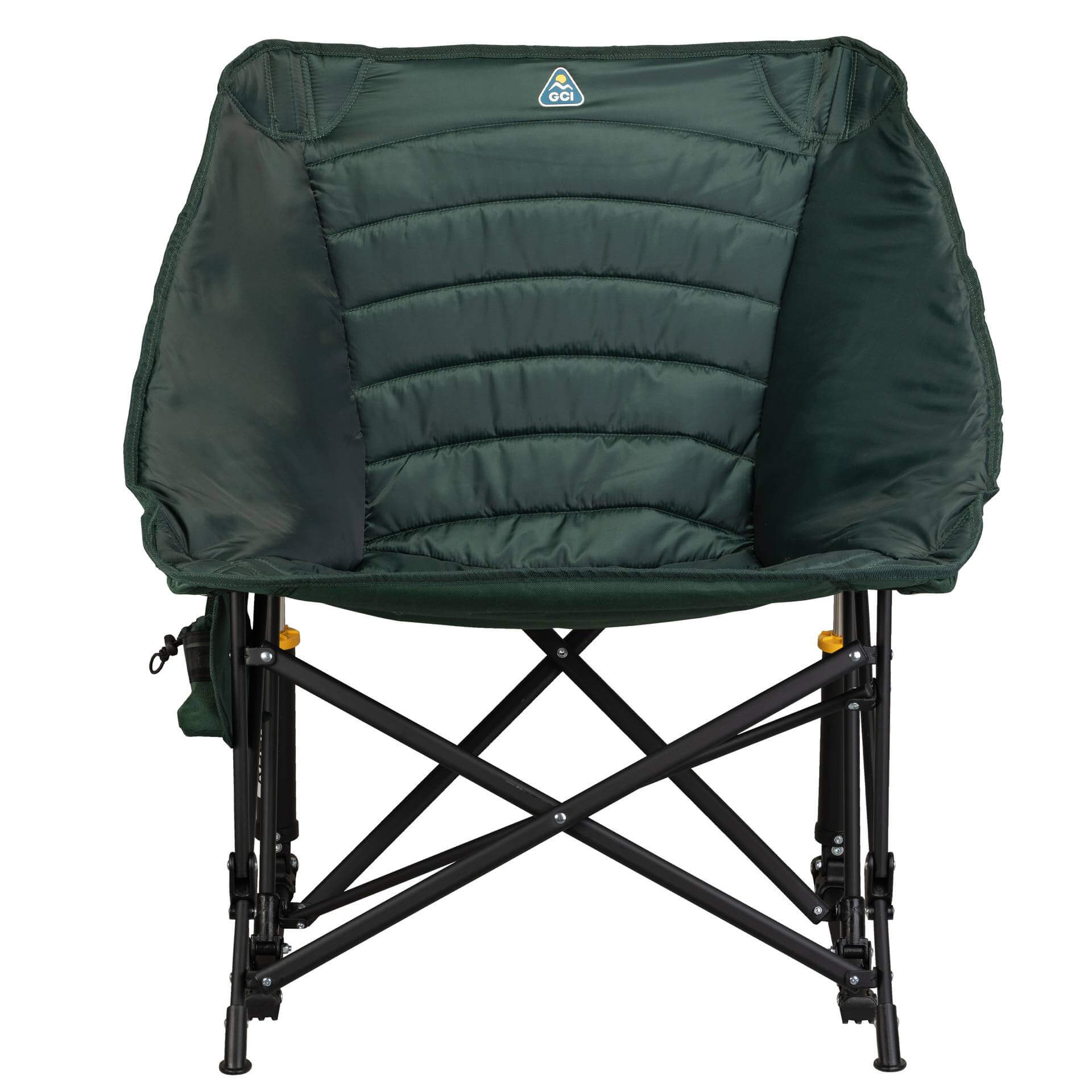 Premium All-Weather Puff Rocker - Outdoor Rocking Chairs with Dynamic Comfort Edge Detail