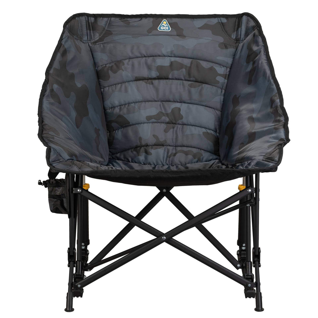 Premium All-Weather Puff Rocker - Outdoor Rocking Chairs with Dynamic Comfort Edge Detail