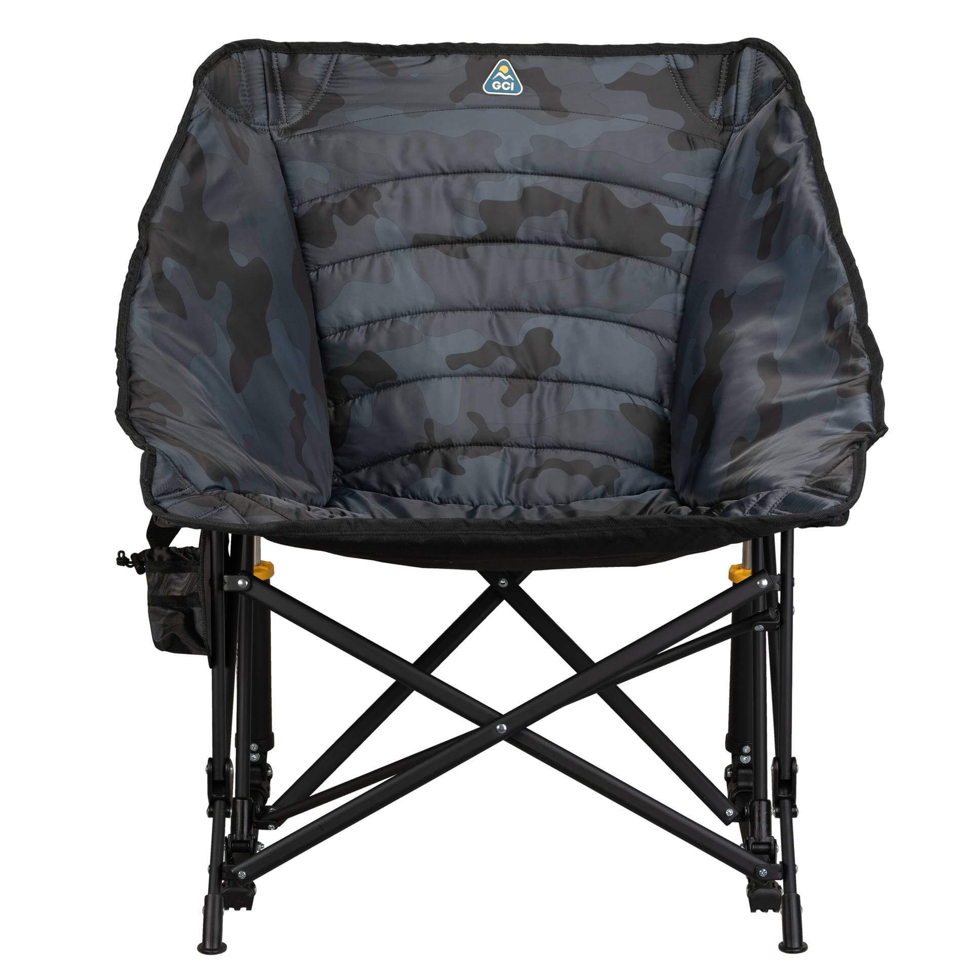 Premium All-Weather Puff Rocker - Outdoor Rocking Chairs with Dynamic Comfort Edge Detail