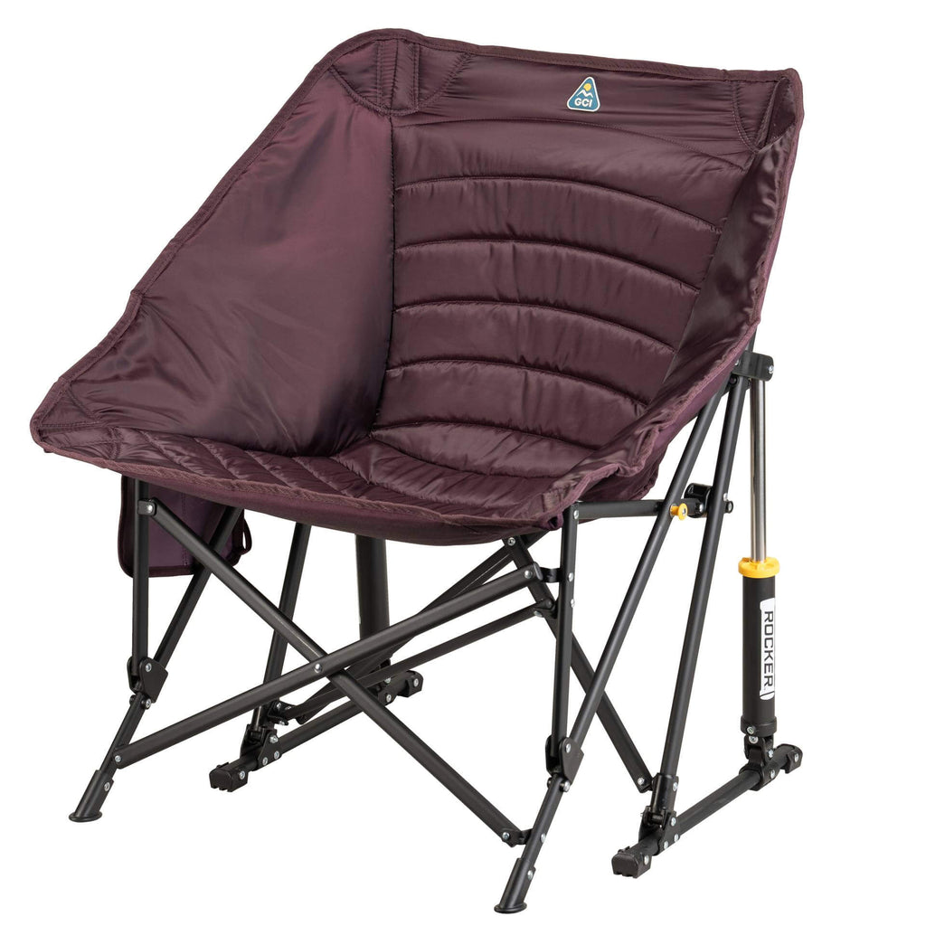 Premium All-Weather Puff Rocker - Outdoor Rocking Chairs with Dynamic Comfort Edge Detail