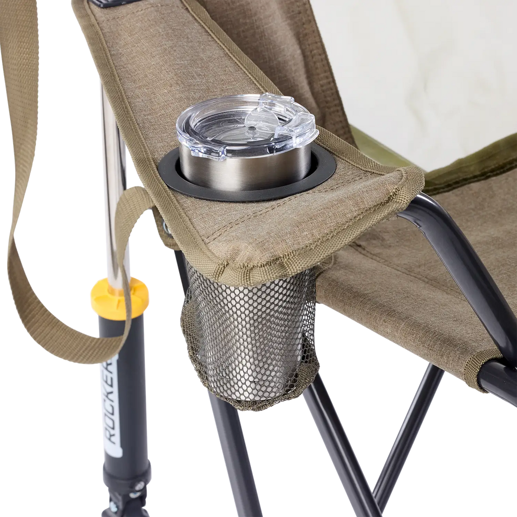 Ergonomic Portable Comfort Pro Rocker XL - Folding Rocking Chair - Perfect for Tailgating Detail