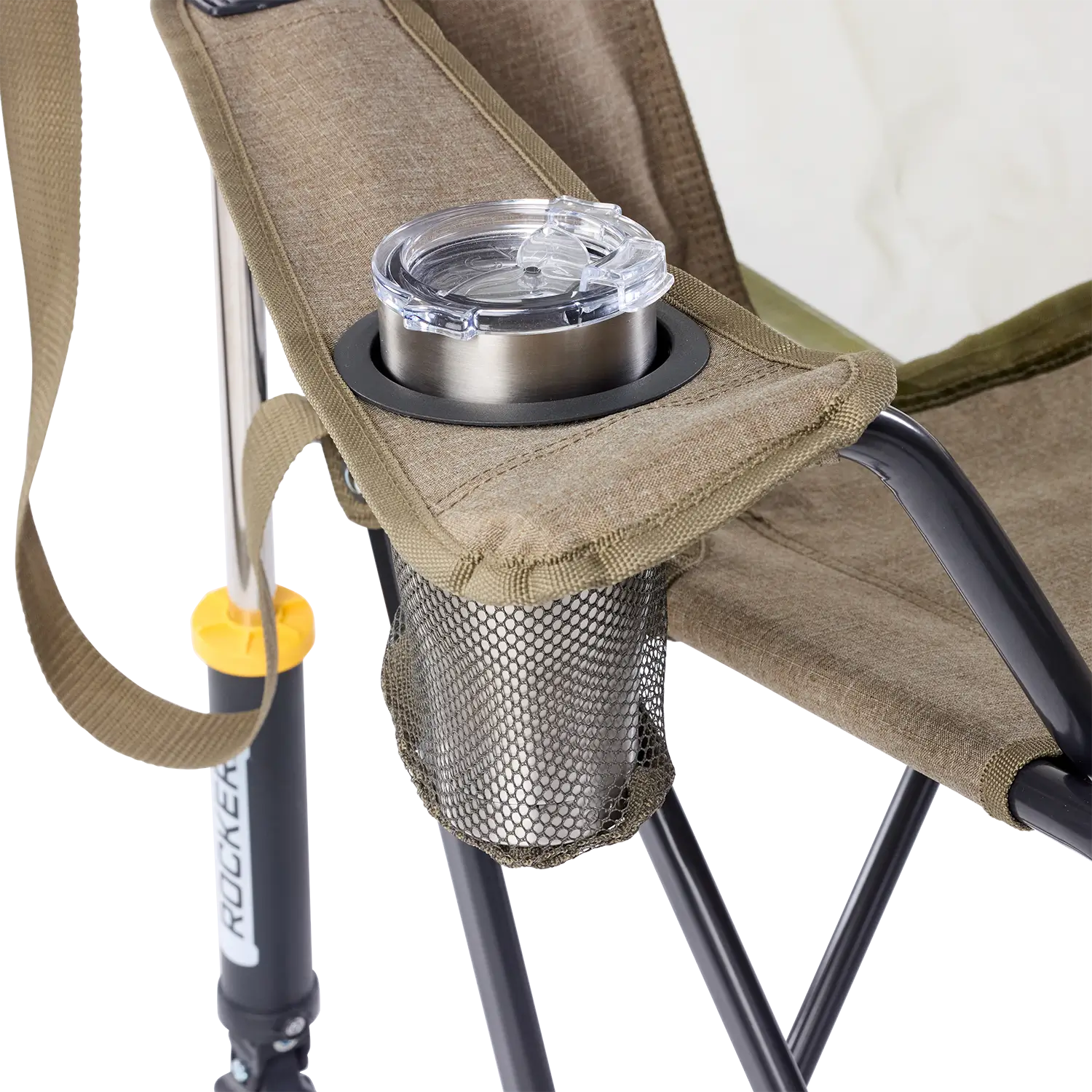Ergonomic Portable Comfort Pro Rocker XL - Folding Rocking Chair - Perfect for Tailgating Detail
