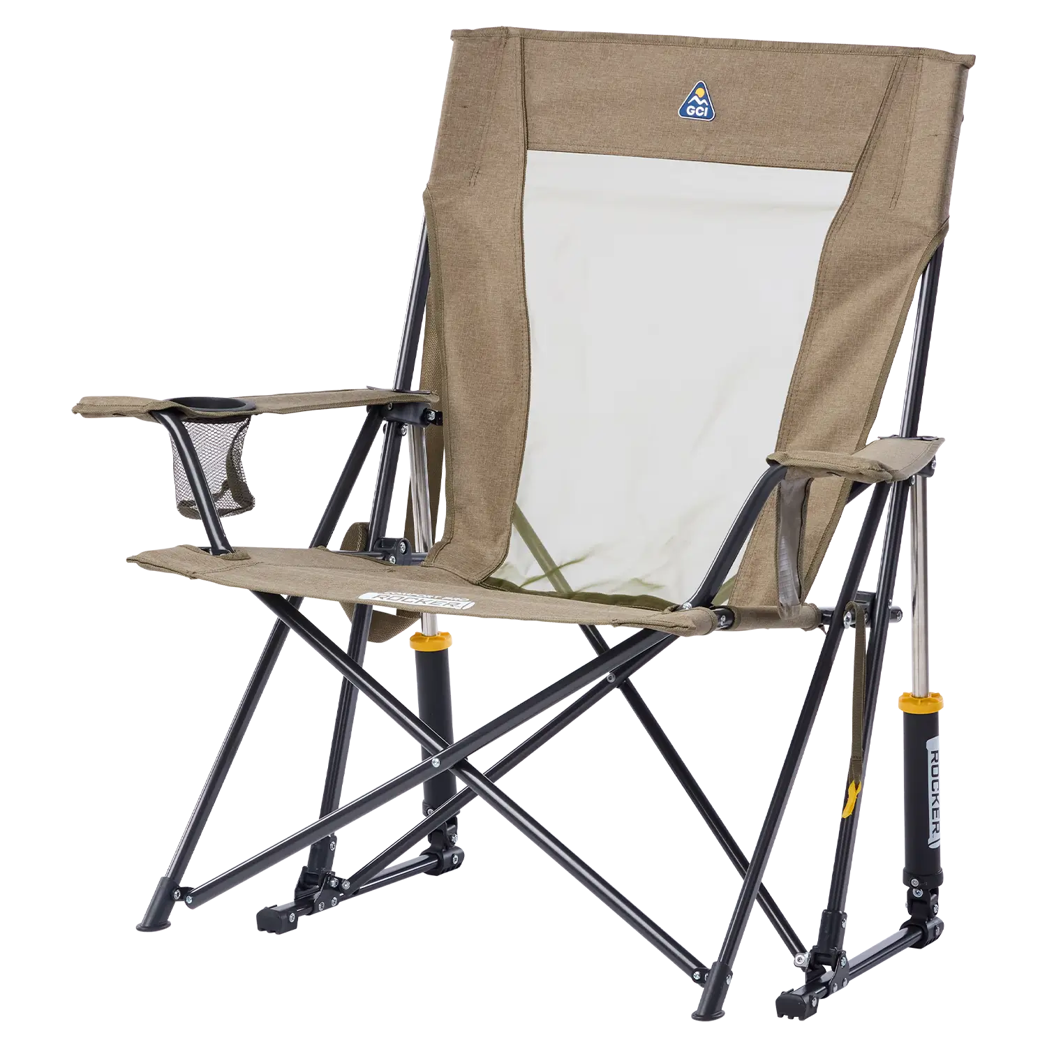 Ergonomic Portable Comfort Pro Rocker XL - Folding Rocking Chair - Perfect for Tailgating Detail