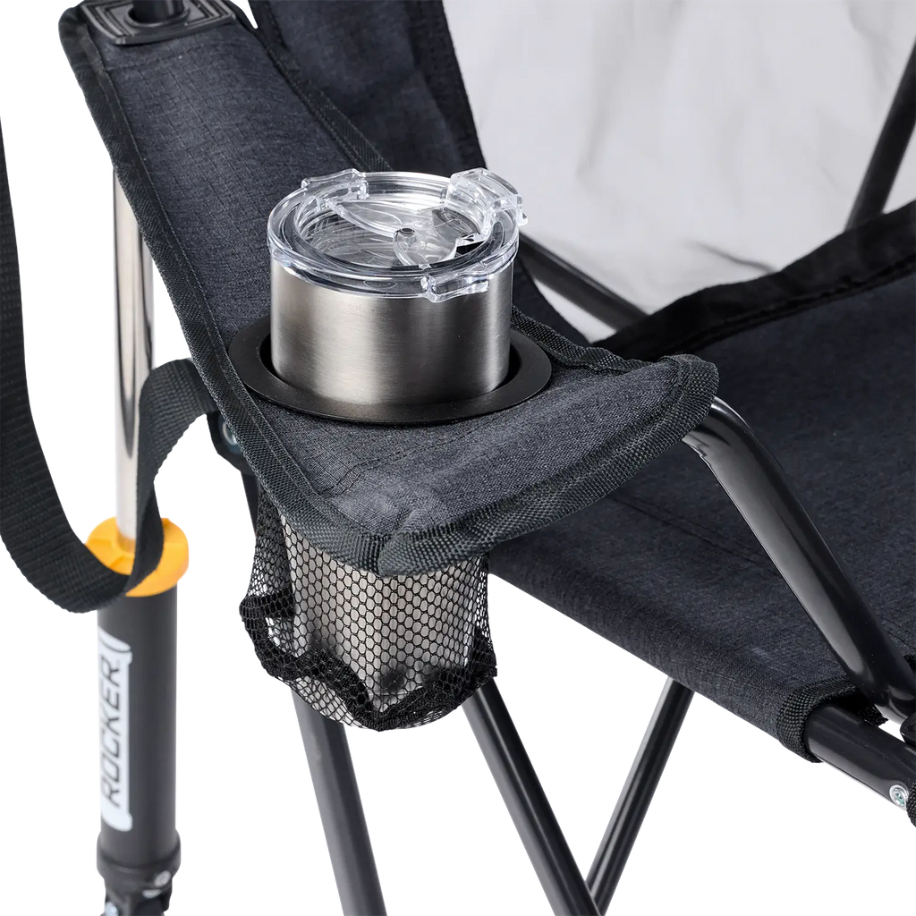 Ergonomic Portable Comfort Pro Rocker XL - Folding Rocking Chair - Perfect for Tailgating Detail