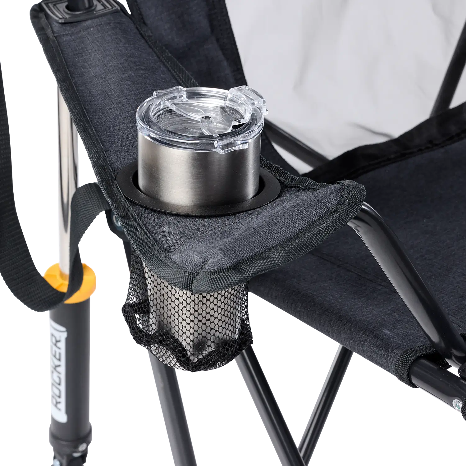 Ergonomic Portable Comfort Pro Rocker XL - Folding Rocking Chair - Perfect for Tailgating Detail