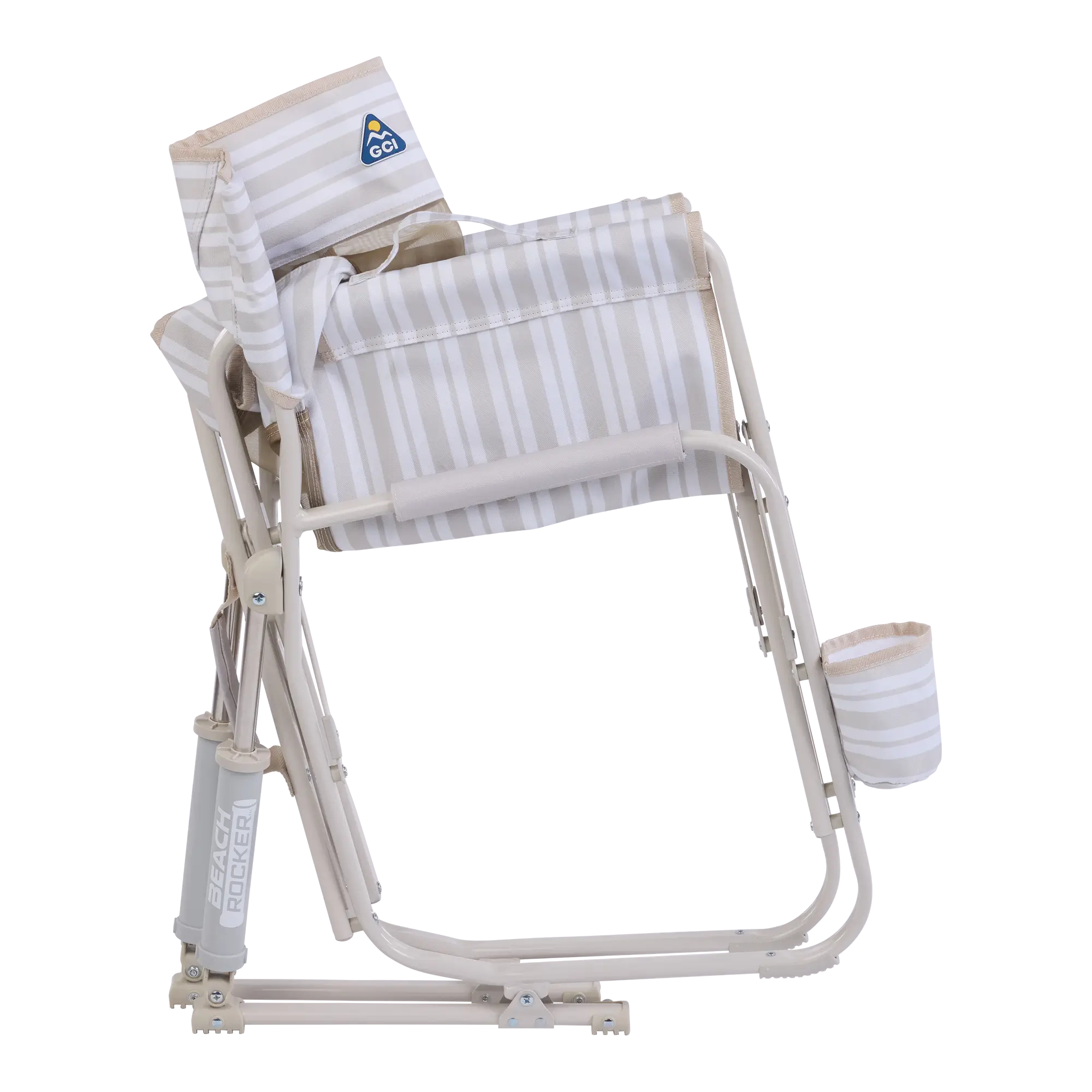 Ergonomic Portable Beach Rocker - Outdoor Rocking Chairs with Dynamic Comfort Edge Detail