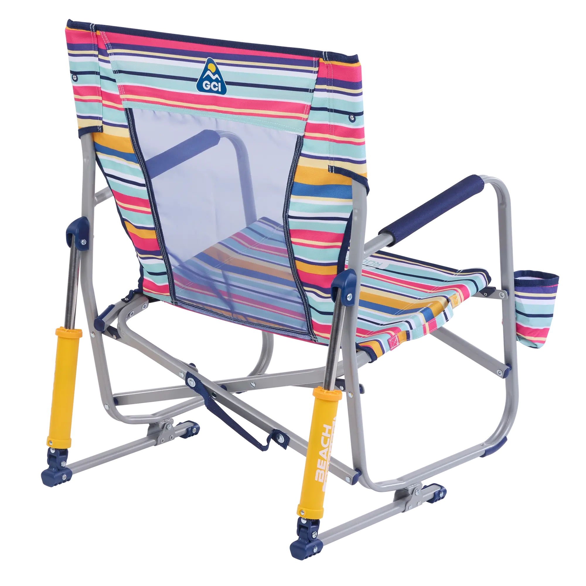Ergonomic Portable Beach Rocker - Outdoor Rocking Chairs with Dynamic Comfort Edge Detail