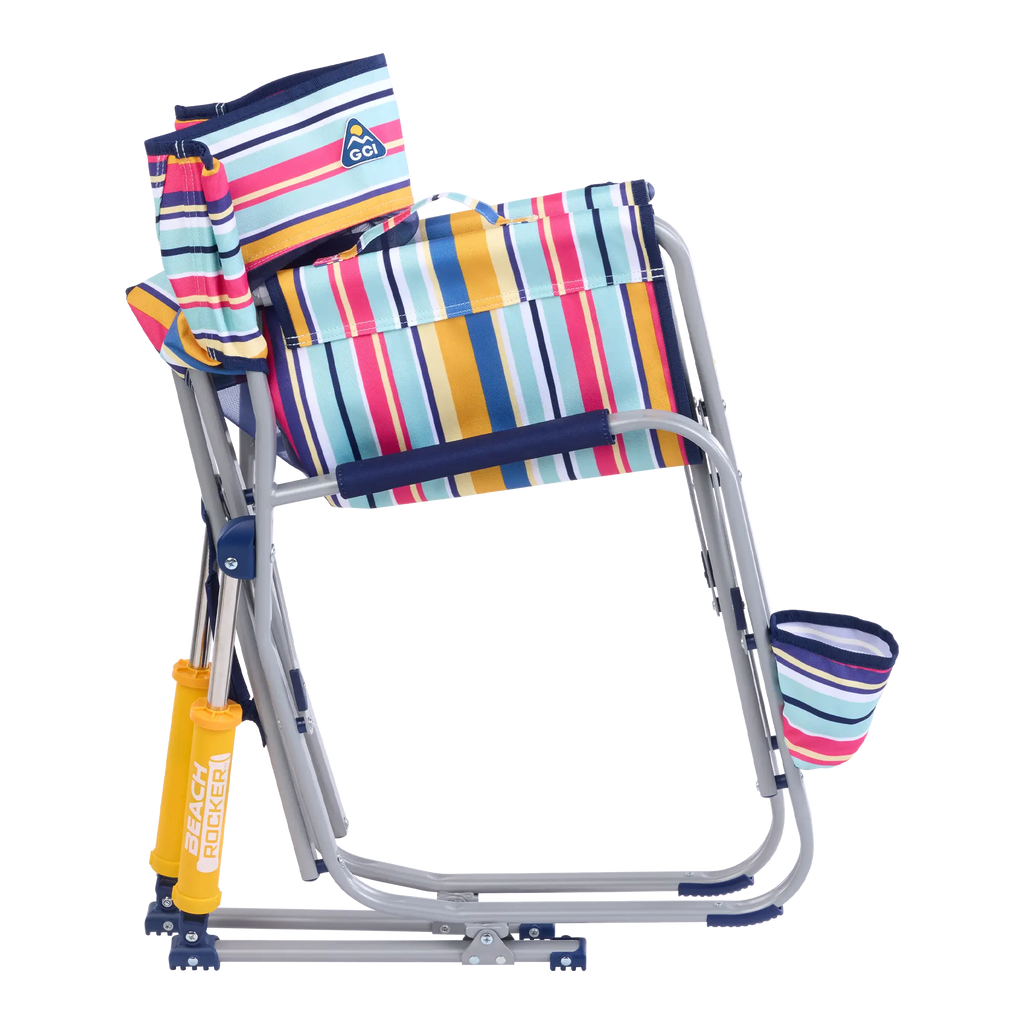 Ergonomic Portable Beach Rocker - Outdoor Rocking Chairs with Dynamic Comfort Edge Detail