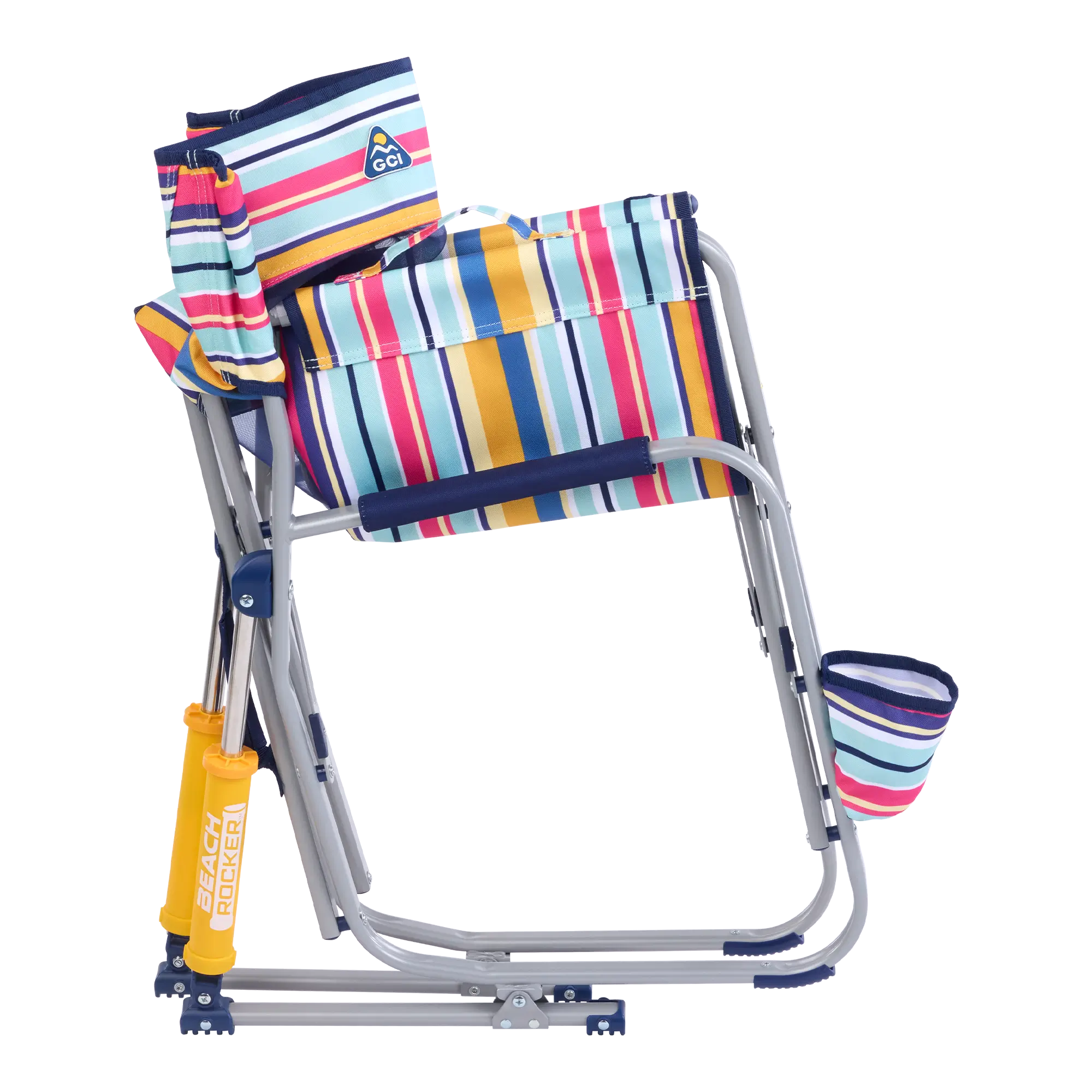 Ergonomic Portable Beach Rocker - Outdoor Rocking Chairs with Dynamic Comfort Edge Detail