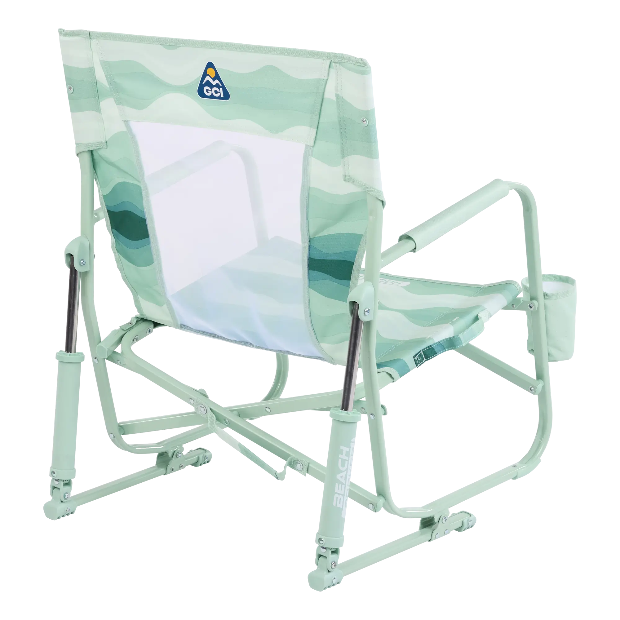 Ergonomic Portable Beach Rocker - Outdoor Rocking Chairs with Dynamic Comfort Edge Detail
