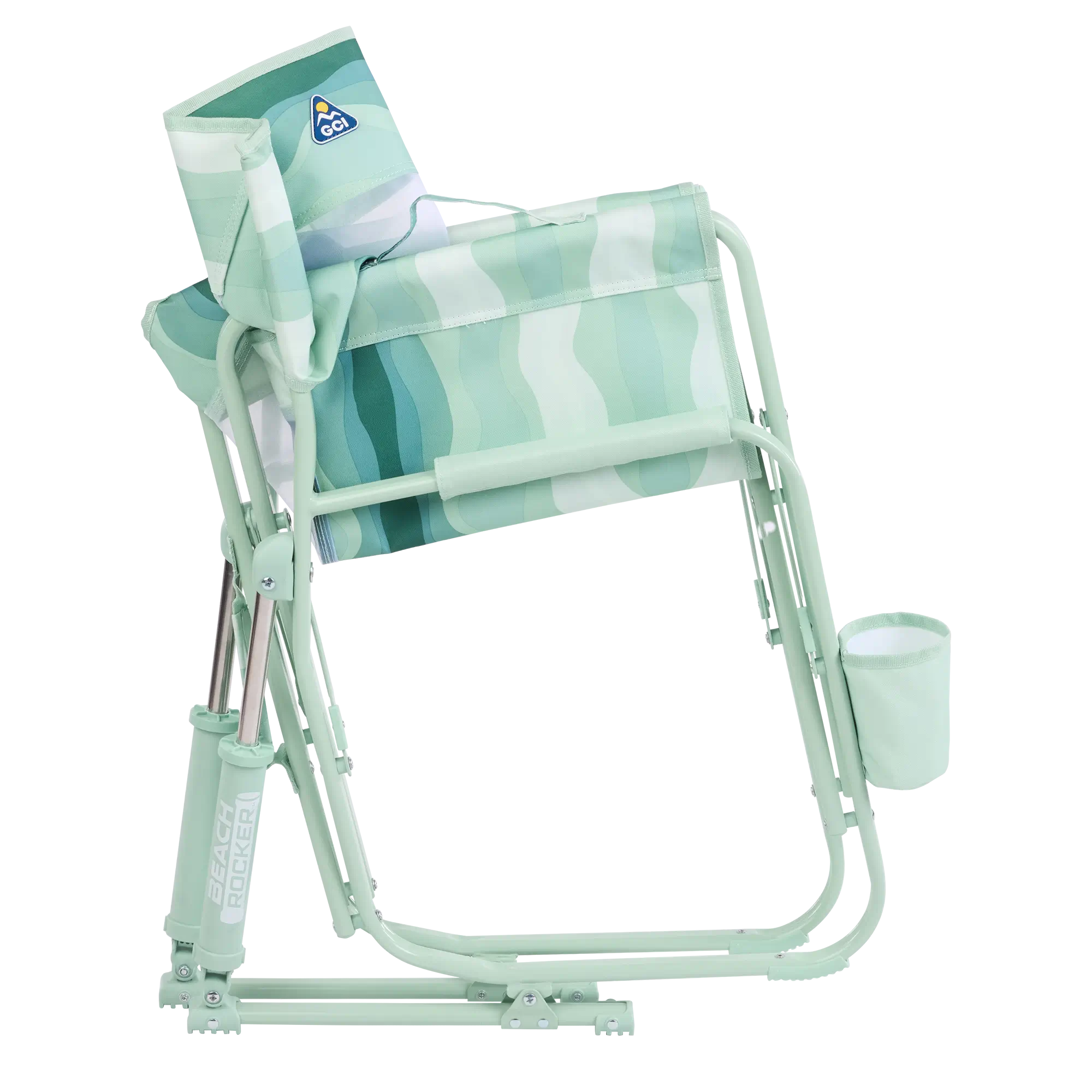 Ergonomic Portable Beach Rocker - Outdoor Rocking Chairs with Dynamic Comfort Edge Detail