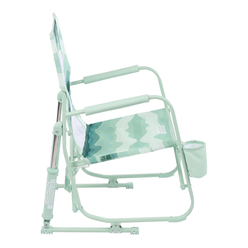 Ergonomic Portable Beach Rocker - Outdoor Rocking Chairs with Dynamic Comfort Edge Detail