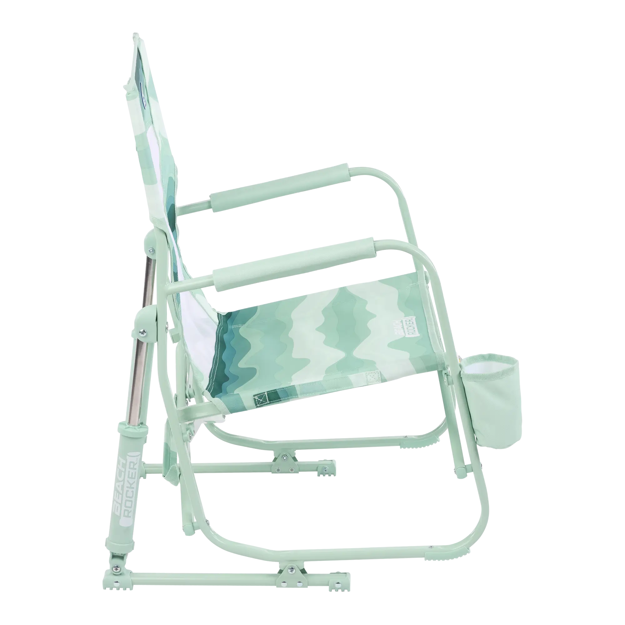 Ergonomic Portable Beach Rocker - Outdoor Rocking Chairs with Dynamic Comfort Edge Detail