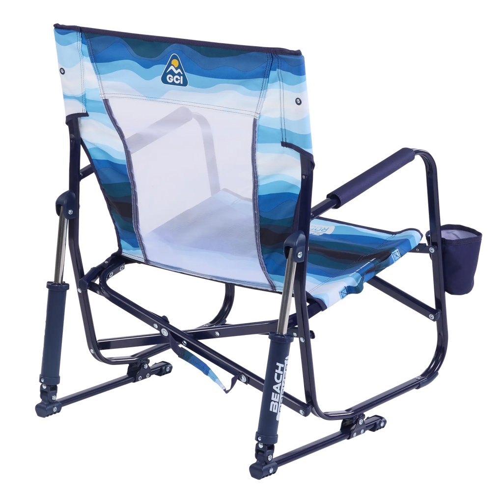 Ergonomic Portable Beach Rocker - Outdoor Rocking Chairs with Dynamic Comfort Edge Detail