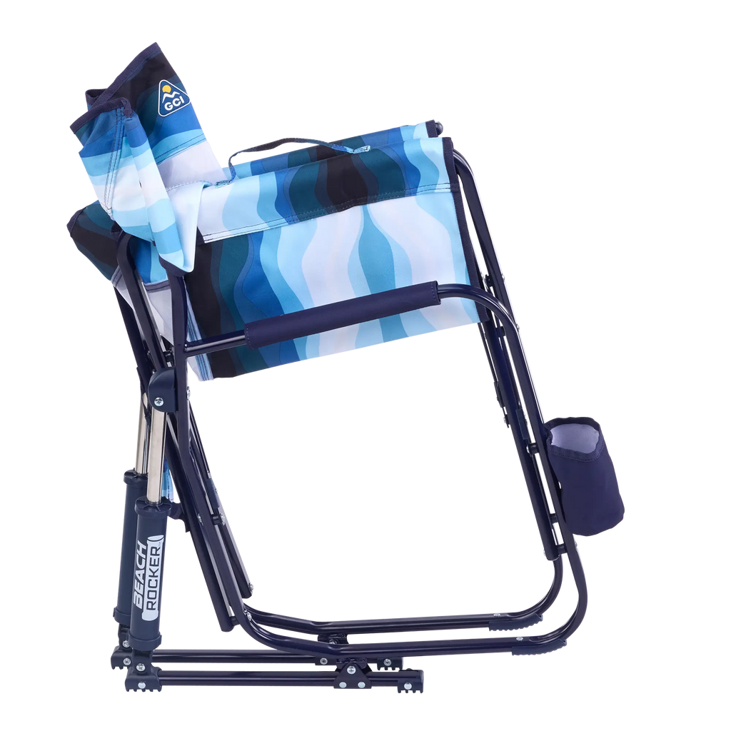 Ergonomic Portable Beach Rocker - Outdoor Rocking Chairs with Dynamic Comfort Edge Detail