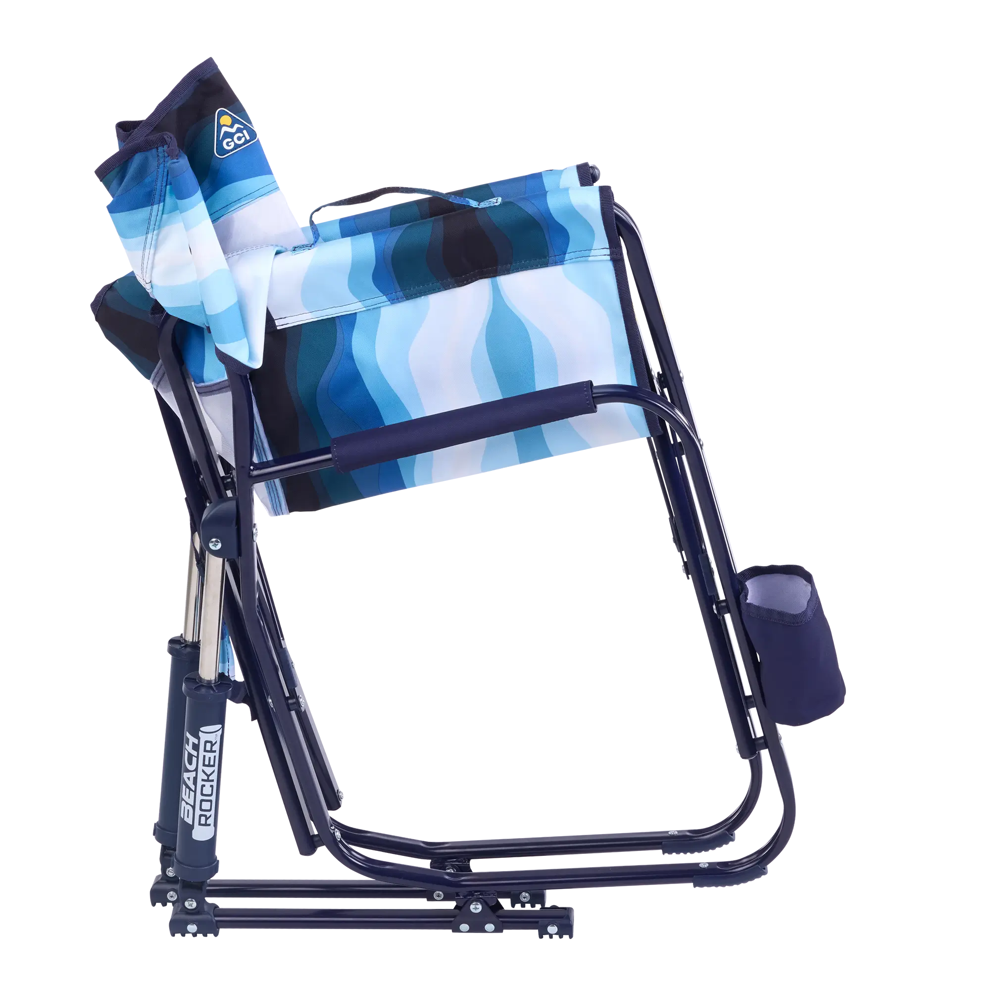 Ergonomic Portable Beach Rocker - Outdoor Rocking Chairs with Dynamic Comfort Edge Detail