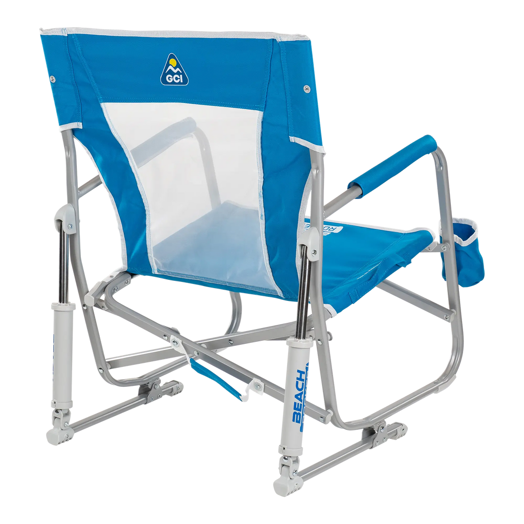 Ergonomic Portable Beach Rocker - Outdoor Rocking Chairs with Dynamic Comfort Edge Detail