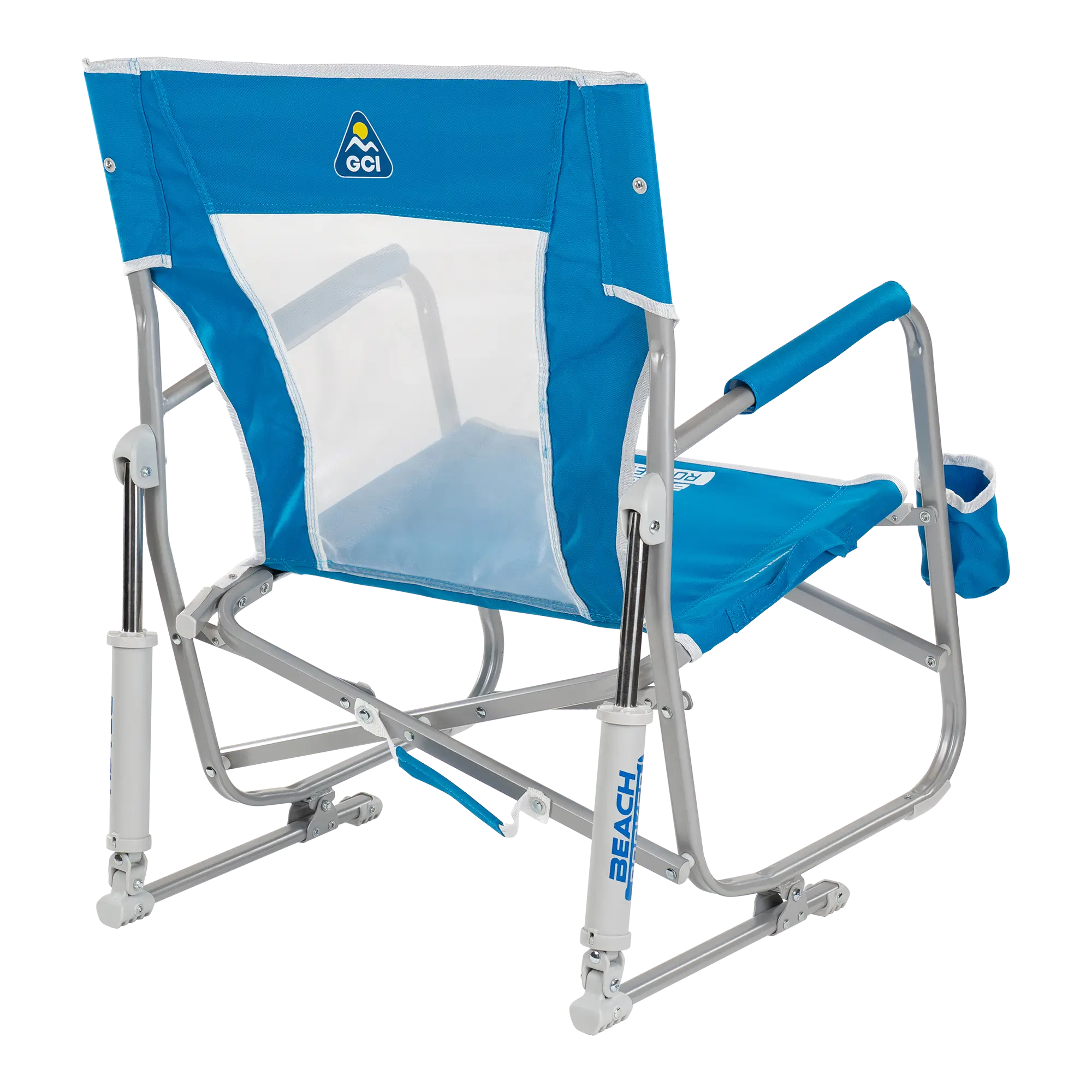 Ergonomic Portable Beach Rocker - Outdoor Rocking Chairs with Dynamic Comfort Edge Detail