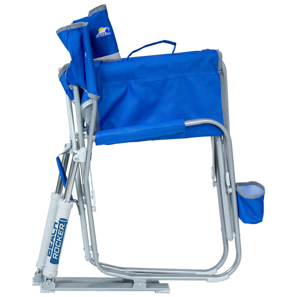 Ultra-Comfortable Beach Rocker Bundle - Folding Rocking Chair - Perfect for Tailgating Detail