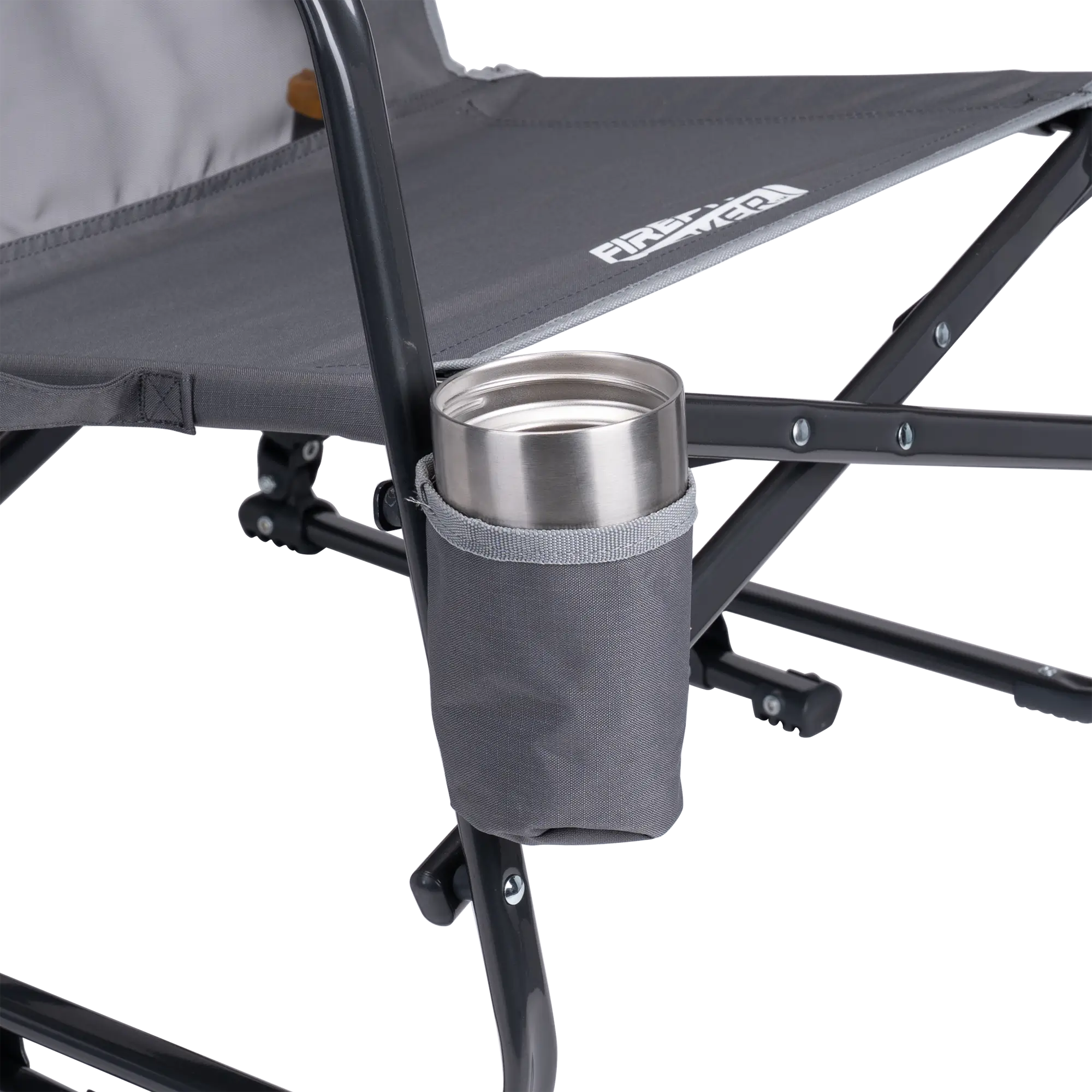 Premium All-Weather FirePit Rocker - Rocker Chair for Camping & Lawns Detail