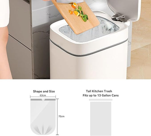 13 Gallon Heavy Duty Tall Kitchen Trash Bags (28 Pack)