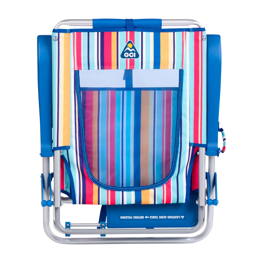 Ultra-Comfortable Big Surf with Slide Table - Camp Rocker Chair for Fishing & Beach Trips Detail