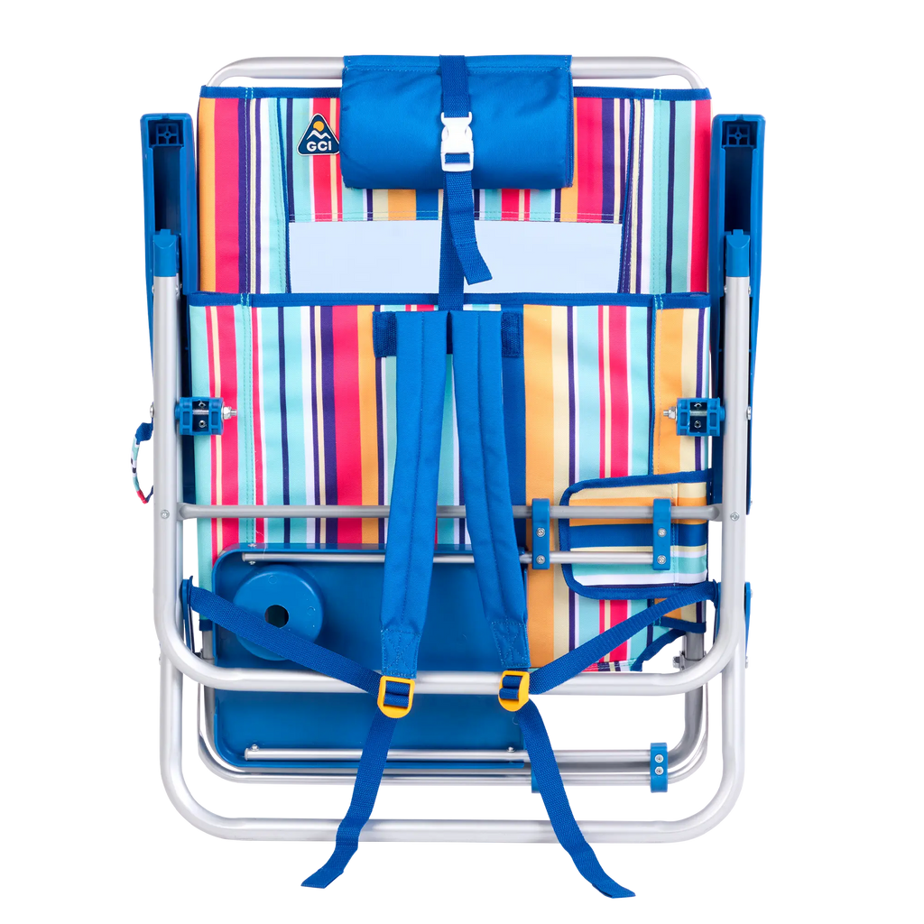 Ultra-Comfortable Big Surf with Slide Table - Camp Rocker Chair for Fishing & Beach Trips Detail