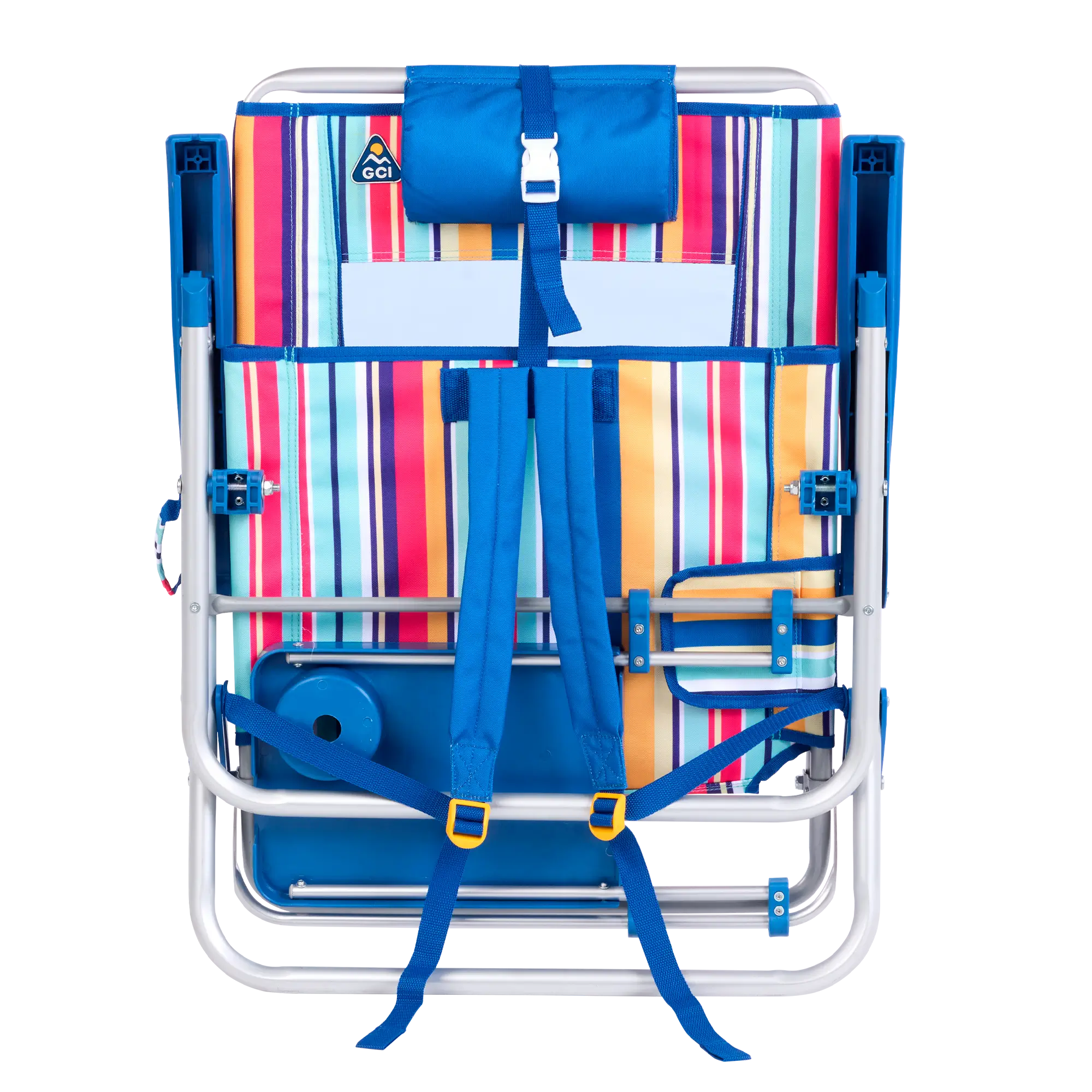 Ultra-Comfortable Big Surf with Slide Table - Camp Rocker Chair for Fishing & Beach Trips Detail