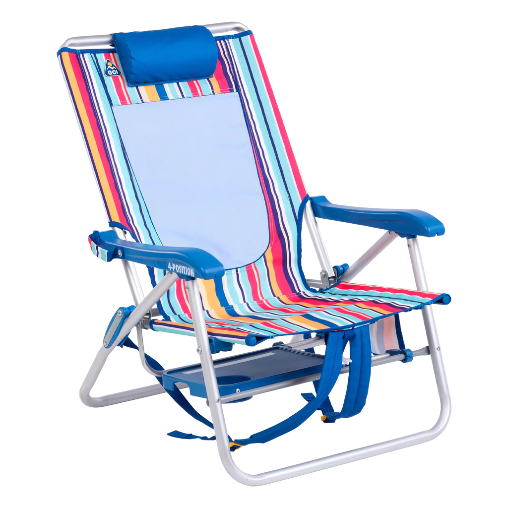 Ultra-Comfortable Big Surf with Slide Table - Camp Rocker Chair for Fishing & Beach Trips Detail