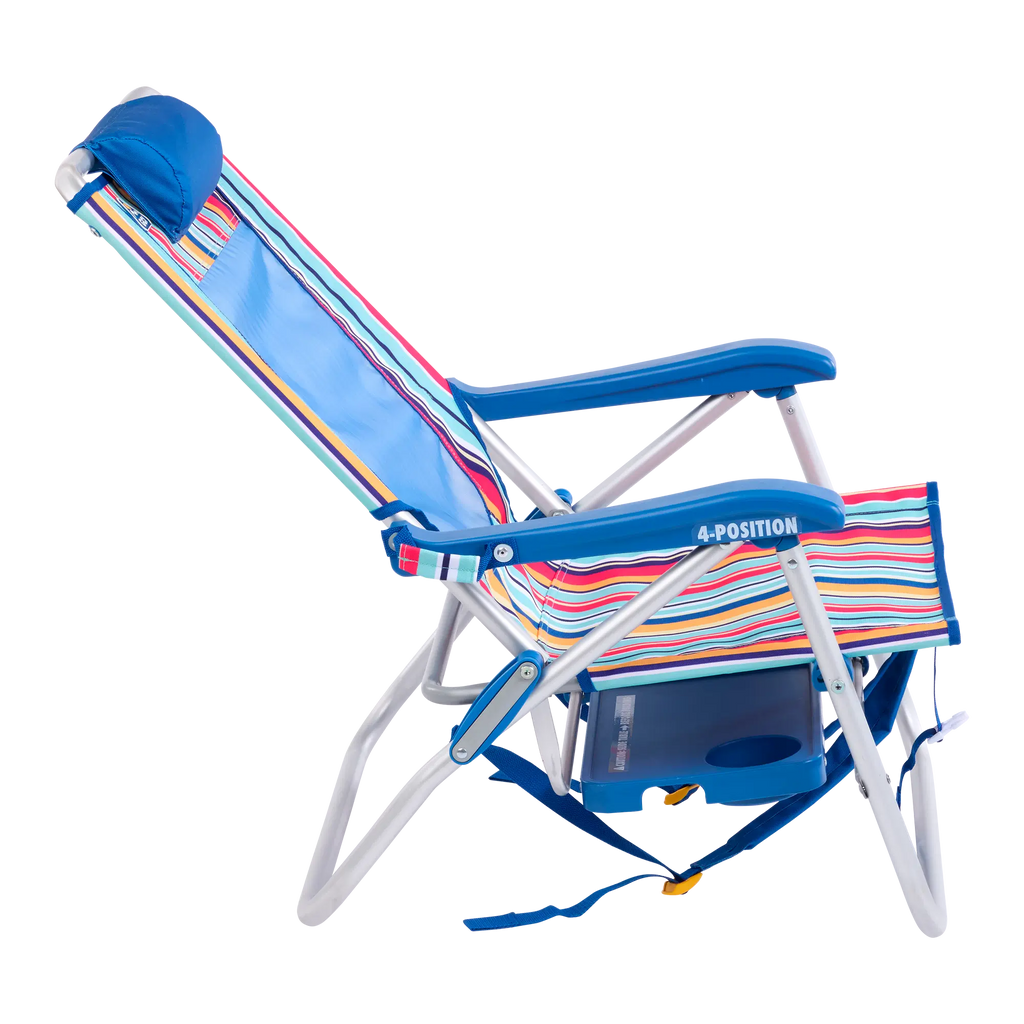 Ultra-Comfortable Big Surf with Slide Table - Camp Rocker Chair for Fishing & Beach Trips Detail