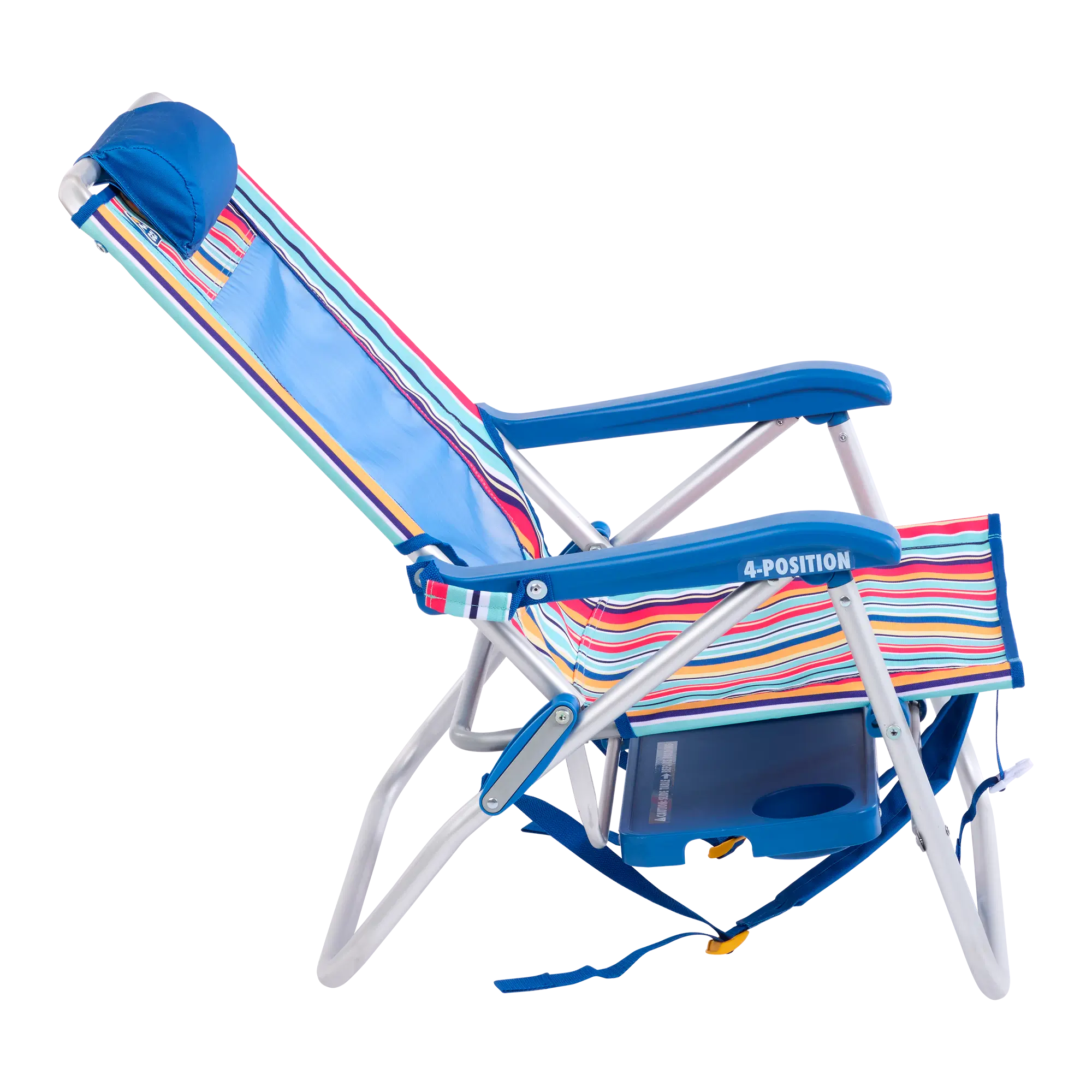 Ultra-Comfortable Big Surf with Slide Table - Camp Rocker Chair for Fishing & Beach Trips Detail