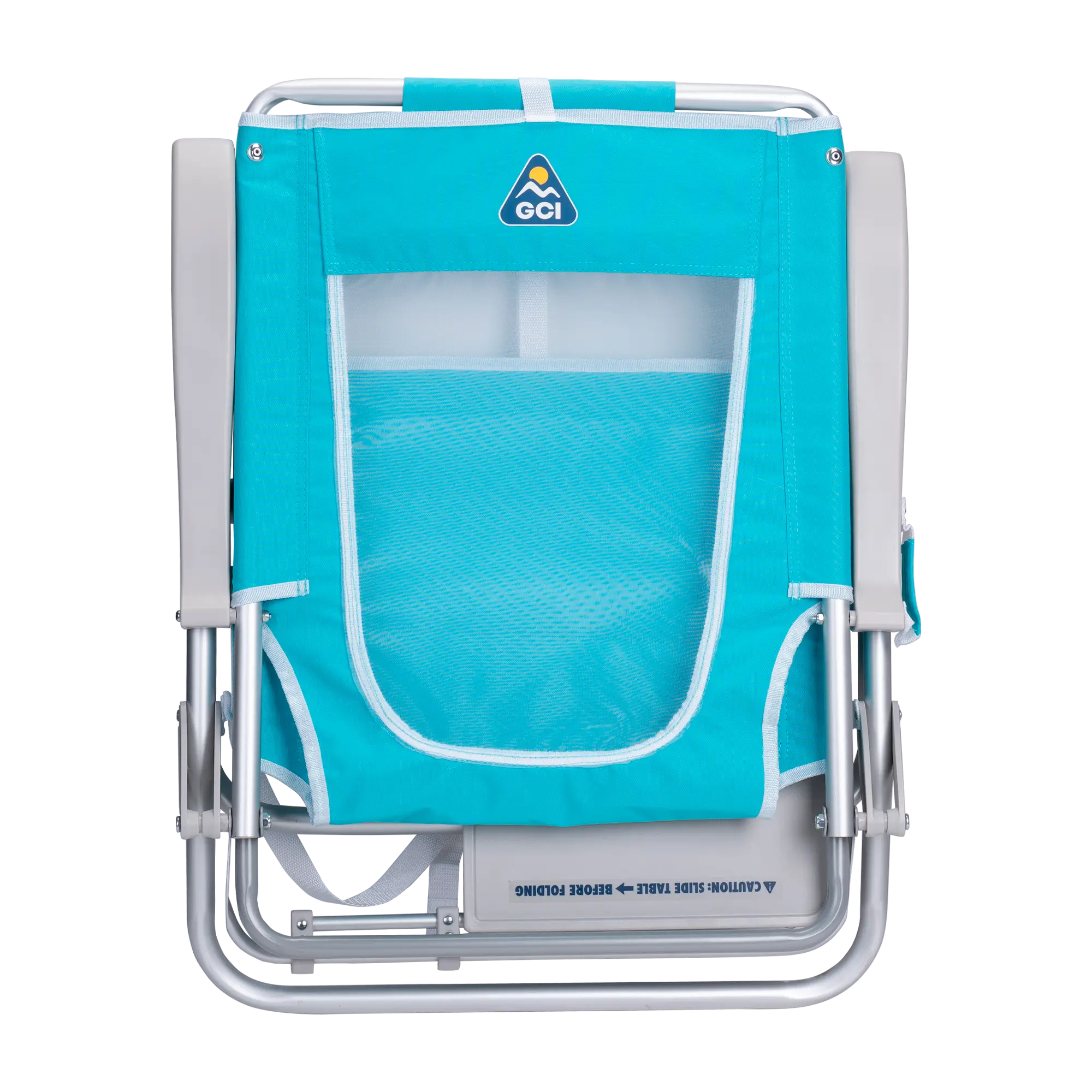 Ultra-Comfortable Big Surf with Slide Table - Camp Rocker Chair for Fishing & Beach Trips Detail