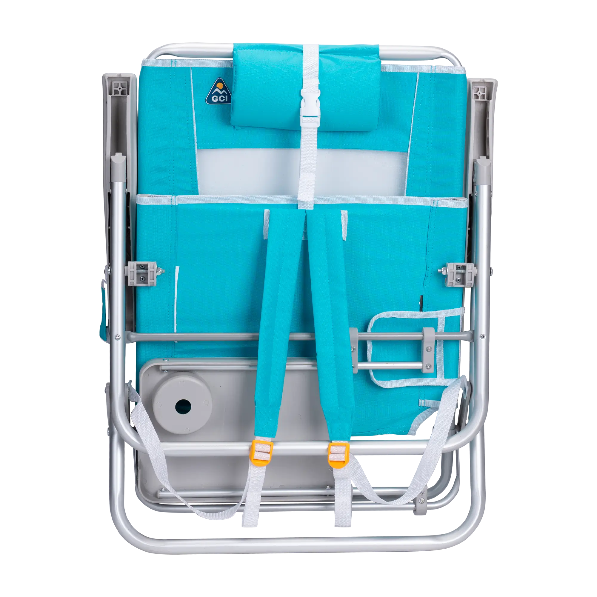 Ultra-Comfortable Big Surf with Slide Table - Camp Rocker Chair for Fishing & Beach Trips Detail