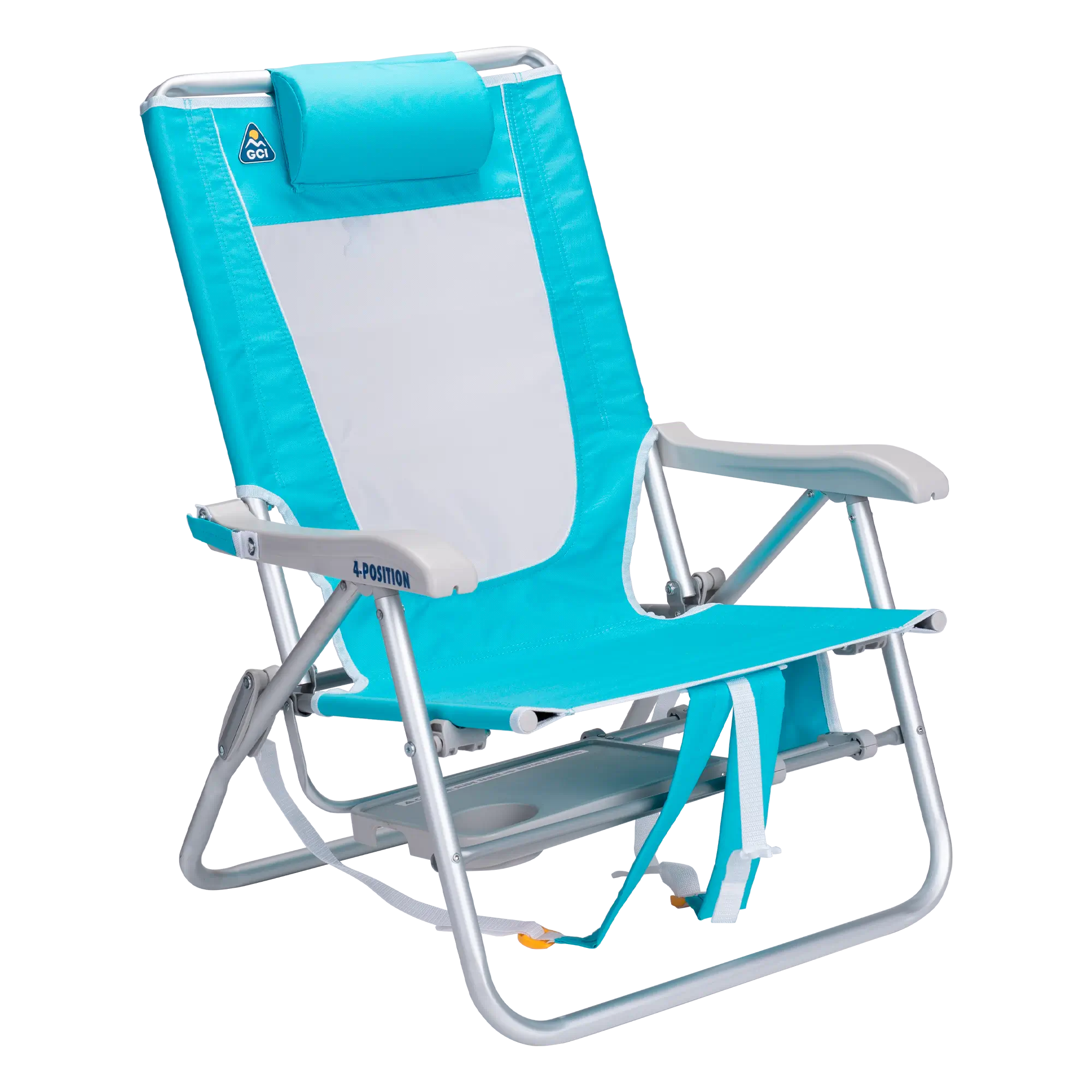 Ultra-Comfortable Big Surf with Slide Table - Camp Rocker Chair for Fishing & Beach Trips Detail