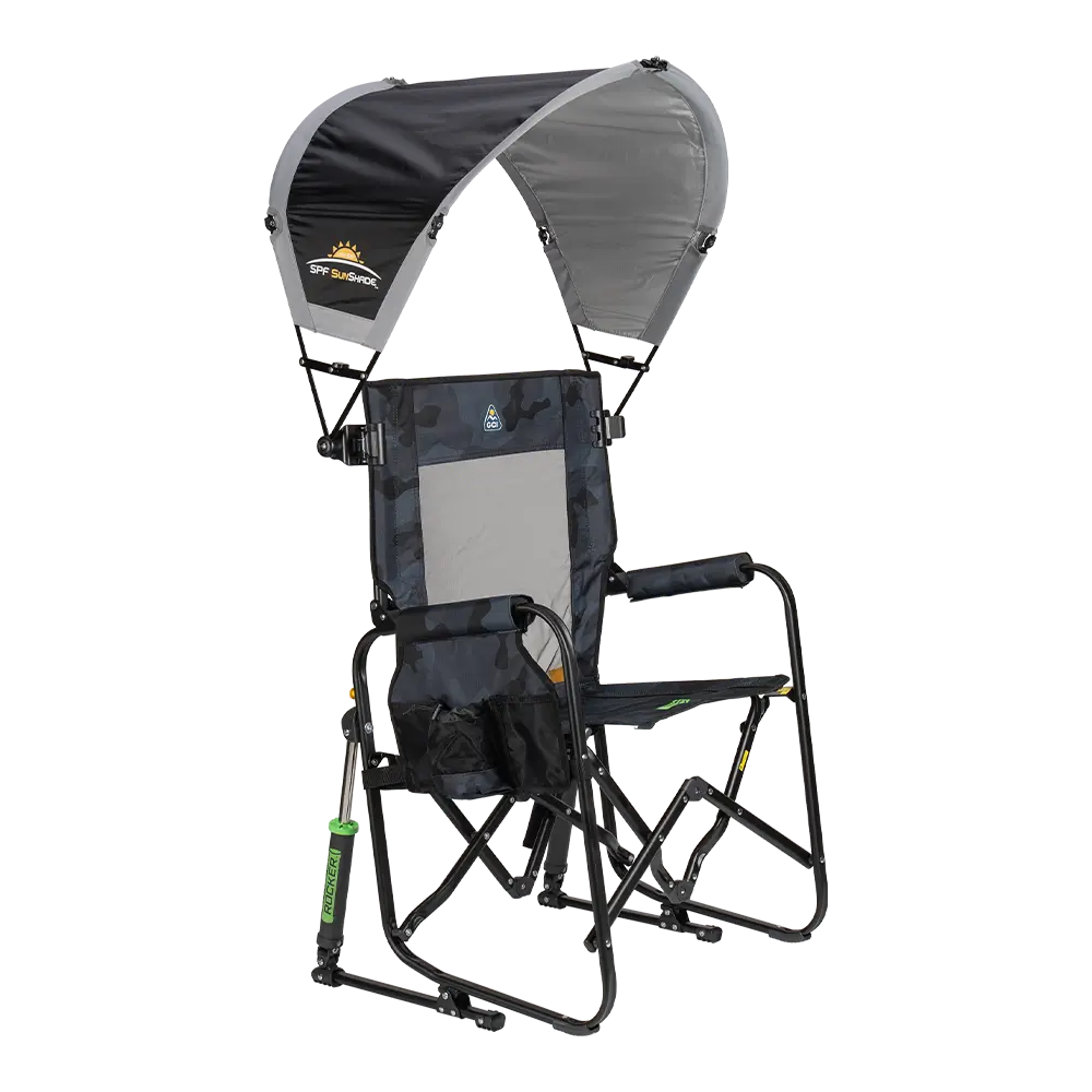 Instant Pop-Up SunShade Accessory - Black - Portable Beach Canopy with Adjustable Shade Angle Detail