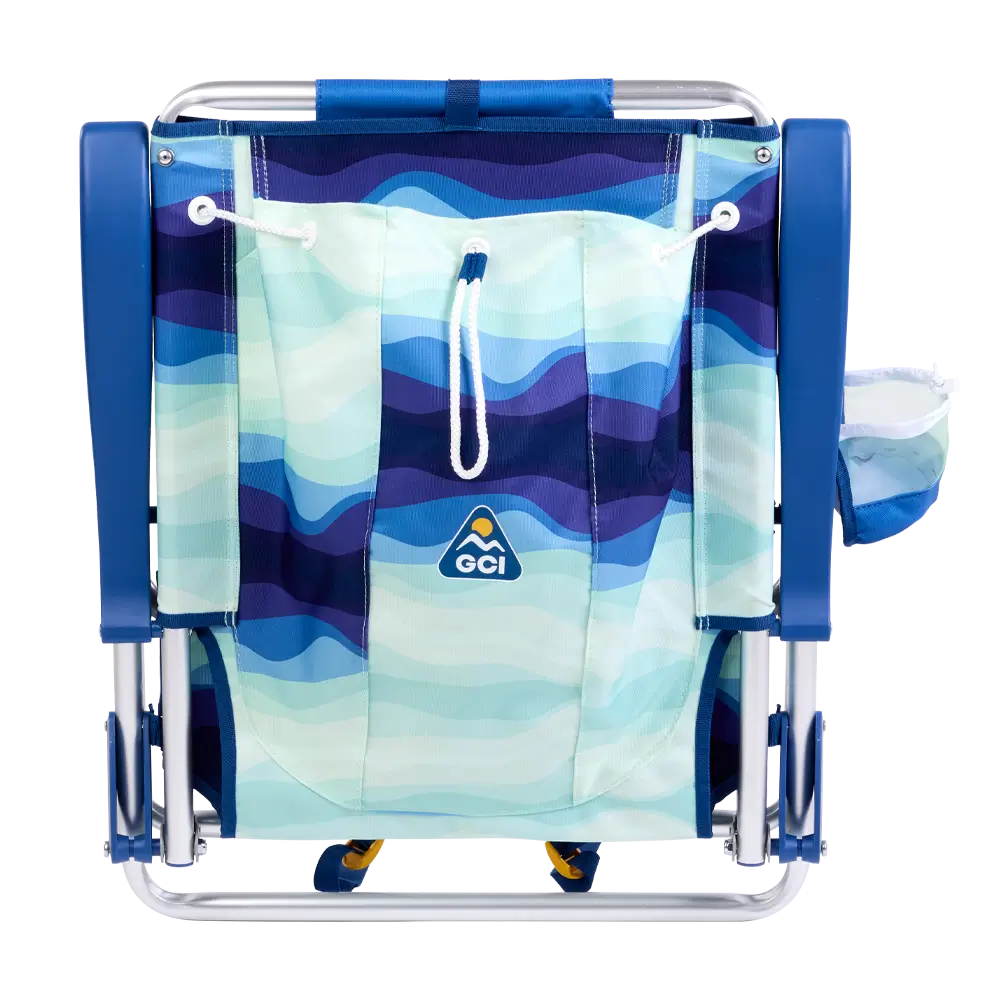 Ultra-Comfortable Backpack Beach Chair - Rocker Chair for Camping & Lawns Detail