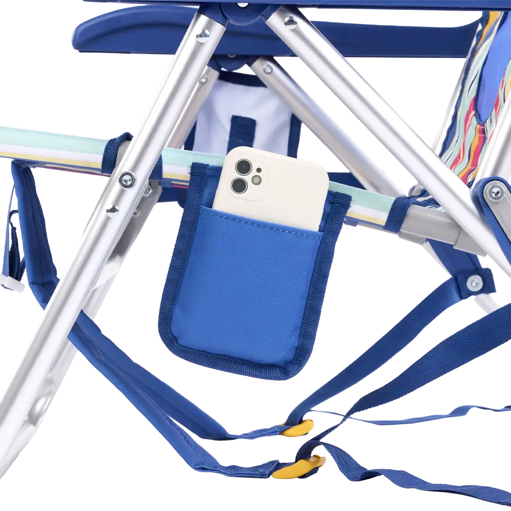 Ultra-Comfortable Backpack Beach Chair - Rocker Chair for Camping & Lawns Detail