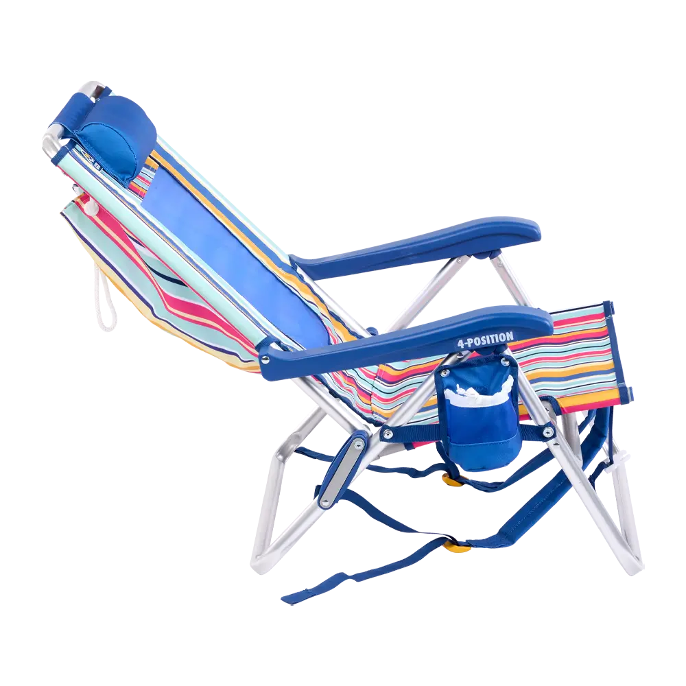 Ultra-Comfortable Backpack Beach Chair - Rocker Chair for Camping & Lawns Detail