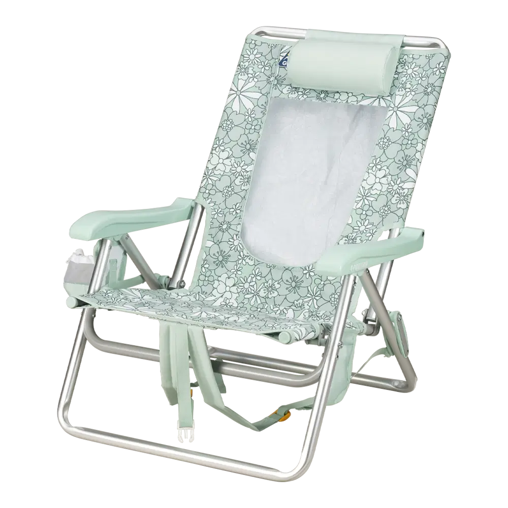 Ultra-Comfortable Backpack Beach Chair - Rocker Chair for Camping & Lawns Detail
