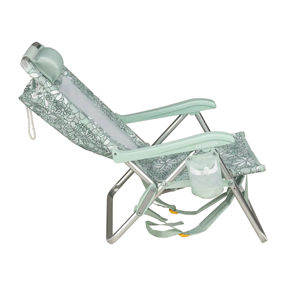 Ultra-Comfortable Backpack Beach Chair - Rocker Chair for Camping & Lawns Detail